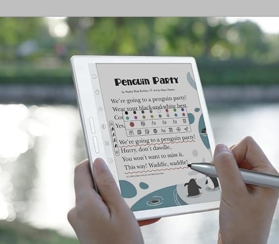 Bigme 7 inch Color Eink Tablet eBook Reader 4G 64G Digital Notepad thumbnail 5