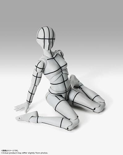 TAMASHII NATIONS - Body-Kun/Body-Chan - Body Chan -Sports- Edition-Wire Frame- (Gray Color ver.), Bandai Spirits S.H.Figuarts Action Figure thumbnail 8