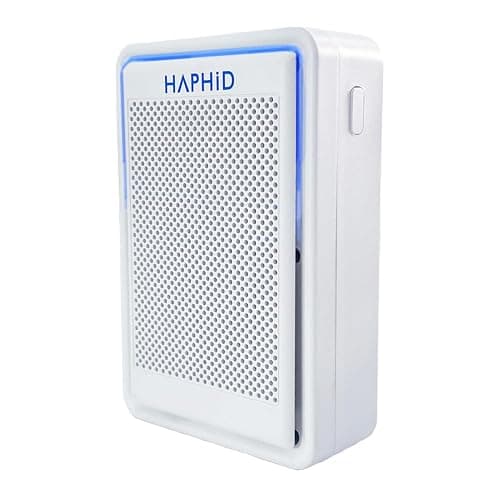 HAPHID Cat Litter Deodorizer 99%, Pet Odor Eliminator for Strong Odor with Catalyst Filter, Air Purifier Plug In Air Freshener for Home & Pets Litter Box Room Wardrobe Toilet Shoe Cabinet (White) - Image 1