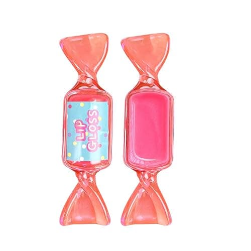 M&U MAKE YOU UP MU 6pc Candy Sweet Lip Gloss Set for Kids - 1 Straight Stick, 2 Ice Cream and 2 Candy Balms, Non-Toxic Girls Birthday Gift, Fun Theme Party Favors thumbnail 7