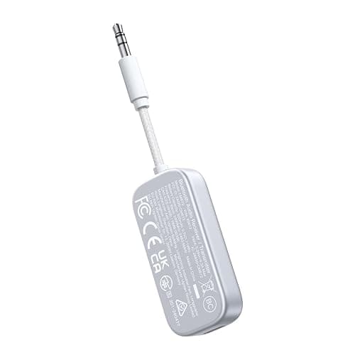 UGREEN Airplane Bluetooth 6.0 Transmitter Receiver for 2 Airpods or Headphones, Airplane Travel Essentials 2-in-1 Wireless Bluetooth Adapter, 3.5MM AUX Jack Adapter on Flight, TV, Car Stereo thumbnail 9