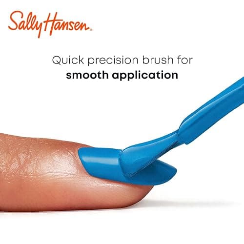 Sally Hansen Miracle Gel Salon Quality Nail Polish | Gel-Like Formula, Two-Step System, No UV Light Needed, Long Lasting | Opaque, Glossy | 668 Grand Cyan | Vibrant Blue Nail Polish thumbnail 7
