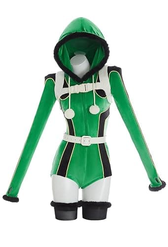 Micotaku Officially Licensed My Hero Academia Women's Tsuyu Asui Loungewear Set Cosplay Homewear - Image 1