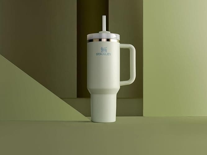 STANLEY Quencher H2.0 Tumbler with Handle and Straw 40 oz | Flowstate 3-Position Lid | Cup Holder Compatible for Travel | Insulated Stainless Steel Cup | BPA-Free | Mist thumbnail 7
