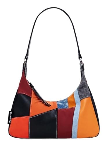 Desigual Women's Accessories Fabric Shoulder Bag, Orange, orange, One size thumbnail 3