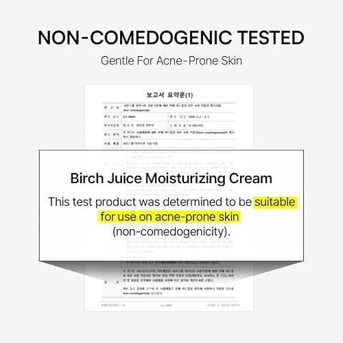 ROUND LAB Birch Juice Moisturizing Cream 2.7 Fl Oz | 48-Hour Deep Hydrating Face Moisturizer, Birch Sap & Vita Hyaluronic Acid, For Acne-Prone Skin, Korean Skin Care thumbnail 5
