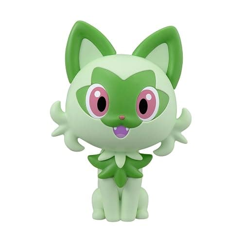 BANDAI Hobby - Pokémon - #18 Sprigatito Pokémon Quick!! Model Kit - Image 1