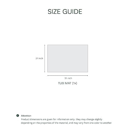 Lacoste Heritage 100% Supima Cotton Tub Mat, White, 21" x 31" – Highly Absorbent & Quick Drying, Premium Super Soft Bath Towel, Bathroom Essential, Gift for All Occasions, Machine Washable thumbnail 3
