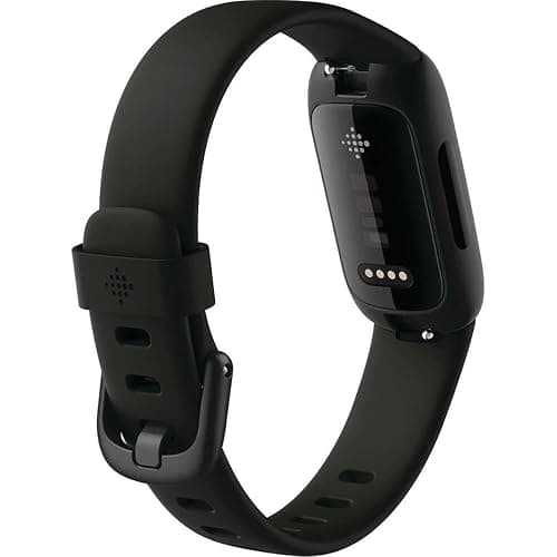 Fitbit Inspire 3 Health &-Fitness-Tracker with Stress Management, Workout Intensity, Sleep Tracking, 24/7 Heart Rate and more, Midnight Zen/Black One Size (S & L Bands Included) thumbnail 3