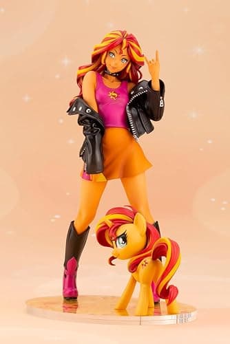 Kotobukiya My Little Pony Bishoujo Sunset Shimmer 1/7 Scale PVC Painted Complete Figure thumbnail 2