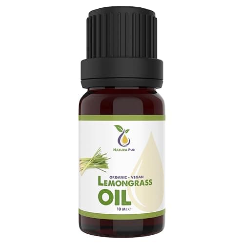 Olio di citronella bio 10 ml – Essenziale puro al 100% vegano – Lemongrass Oil (Cymbopogon Citratus Leaf Oil) – Olio per lampada profumata, diffusore, capelli - Image 1