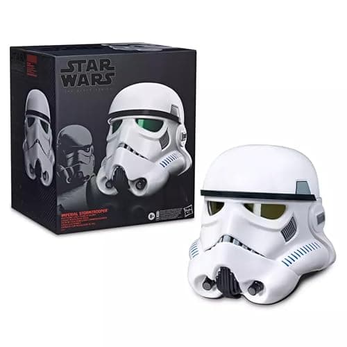 Star Wars The Black Series Imperial Stormtrooper Premium Electronic Helmet, Rogue One: A Story Adult Roleplay Item thumbnail 3