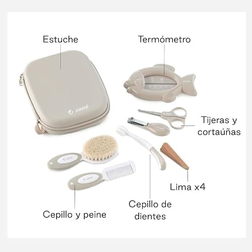 Jané Set Higiene Bebé con Neceser Beige thumbnail 4