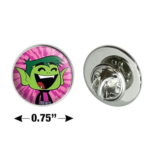 Teen Titans Go! Beast Boy Metal 0.75" Lapel Hat Pin Tie Tack Pinback thumbnail 4