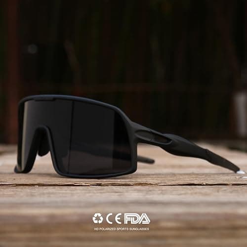 SEKKAF Polarized Sports Sunglasses for Men and Women Cycling Glasses UV Protection Goggles for Mountain Bike Running Fishing thumbnail 2