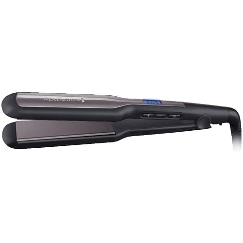 Remington Glätteisen breit Pro-Ceramic Extra (extra breite 45mm Stylingplatten -speziell für dickes, krauses, lockiges und sehr langes Haar) LCD-Display, 150-230°C, Haarglätter S5525 thumbnail 6