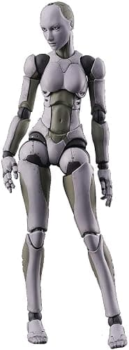 1000 Toys TOA Heavy Industries: Synthetic Human Female 1:12 Scale Action Figure, Multicolor - Image 1