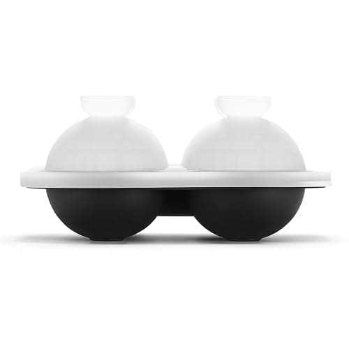 ACOOKEE Death Star Ice Cube Molds, Nerd Whiskey Gifts for Men Geeks, Fun Shapes Large Ball Ice Cube Mold for Cocktails, Bourbon thumbnail 5