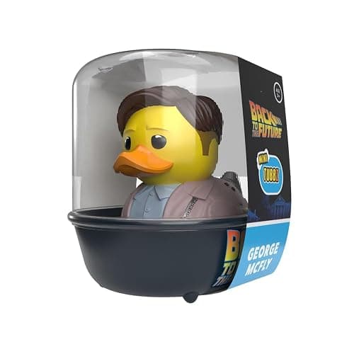 Back to the Future - George McFly Cosplaying Rubber Duck Vinyl Figure - Image 1
