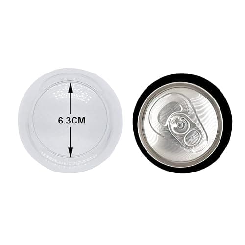 JEIINT Candy Jar Candy Container Round ‌Cylindrical Glass Body with Spherical Cork Lid 1200ml 40.5oz thumbnail 7