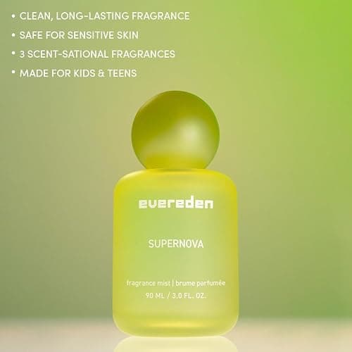 Evereden Fragrance Hair and Body Mist Bundle of 3: Clean & Vegan Collectible Hair and Body Spray for Teen Girls Set - Amplify Your Self-Expression with Iconic Scents in Aesthetic Bottles thumbnail 6