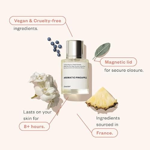 Dossier - Aromatic Pineapple - Eau de Parfum - Inspired by YL's - Perfume Luxury - Pure Infused - Paraben-Free - Vegan - For Men - Fragrance 1.7 oz (Spray 50ml) thumbnail 2