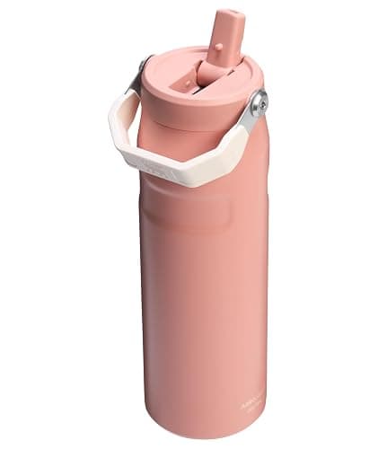 Stanley IceFlow Flip Straw 2.0 Water Bottle 24 oz | Built-In Straw for Travel and Sports | Lightweight and Leak Resistant | Insulated Stainless Steel | BPA-Free | Sienna thumbnail 4