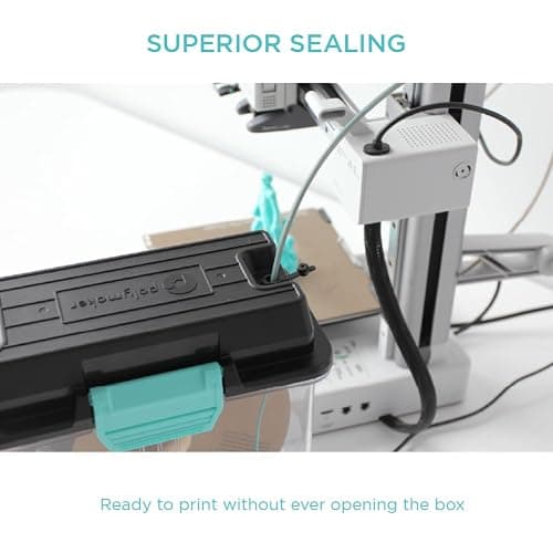 Polymaker 3D Printing Filament Storage Box - PolyDryer Box for Continuous Filament Sealing and Protection, 3D Printer Filament Holder Compatible with PA Nylon, PLA, PVB, PETG, ABS, TPU 1.75mm 2.85mm thumbnail 2