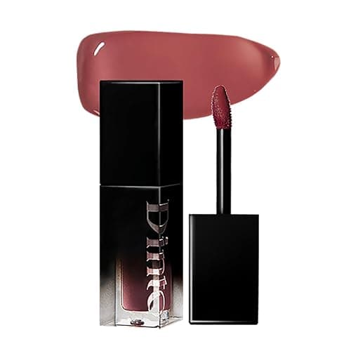 DINTO Blur-Glowy Lip Tint - Glossy Finish, Hydrating, Long Lasting, Lightweight Texture, Non-Sticky, Vegan & Cruelty-Free, K beauty (204 Modestia, 0.11 fl.oz) (30 colors) - Image 1