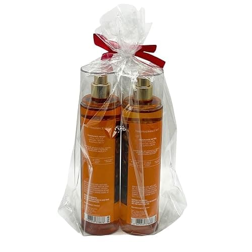 Bath & Body Works GLAZED PUMPKIN Fine Fragrance Mist 2-Pack Gift Set with Red Bow for Holidays – 8 fl oz Each – 2025 Fall Collection thumbnail 5