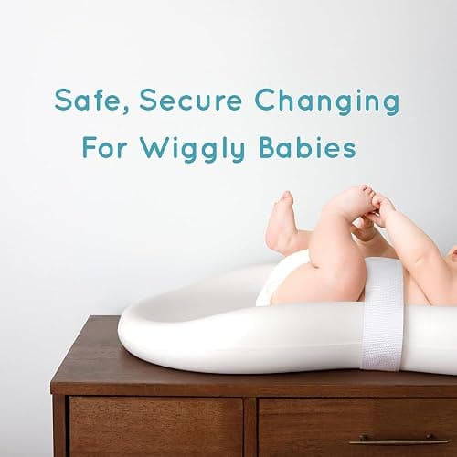 Keekaroo Peanut Changer Baby Vanilla – The Original - Easy-to-Clean Changing pad and The only Shell Over Foam, Fully Water Repellant, Wipeable Diaper pad, Wipe-Clean Changing pad thumbnail 8