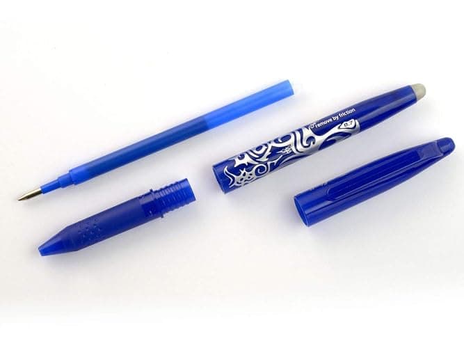 PILOT - FriXion Ball Clicker Erasable Pen Set - Medium 0.7mm Tip Rollerball - 1 x Green Pen, 3 x Green Refills thumbnail 5