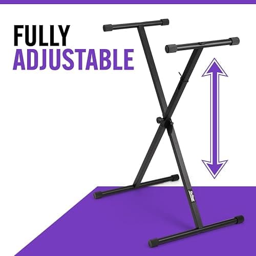 OnStage On-Stage KS7190 Classic Single-X Keyboard Stand thumbnail 2