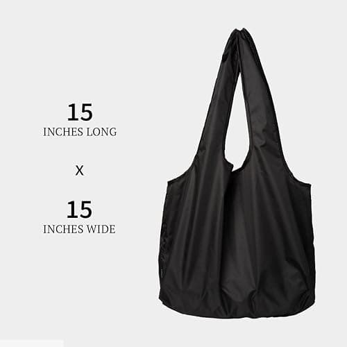 Thread Wallets Market Tote - Reusable Bag for Farmers Markets and Shopping, Foldable for Easy Storage thumbnail 5