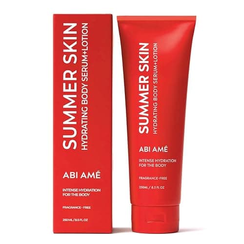 ABI AME Summer Skin Niacinamide Body Lotion + Saccharide Isomerate, 250 mL | 72-hour Hydration, Fast Absorbing Serum+Lotion Hybrid, Unscented, Non-Greasy, Oat Extract + Vitamin B5, Vegan, Made In France thumbnail 2