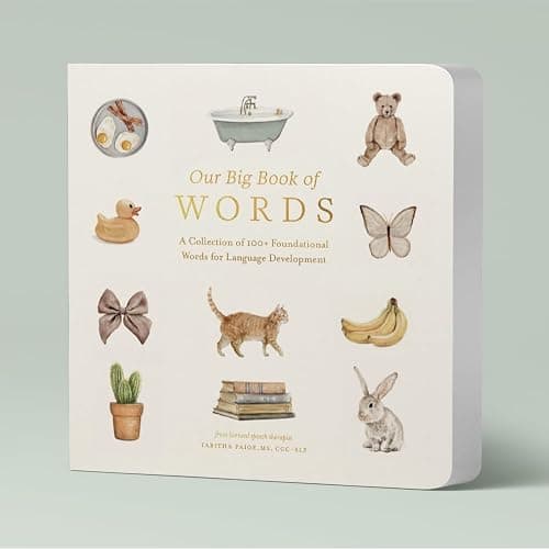 Our Big Book of First Words: A Collection of 100+ Foundational Words for Language Development (Tabitha Paige Children's Book Series) thumbnail 6