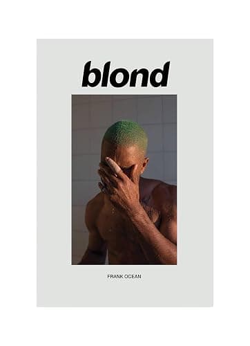 XIHOO Frank Ocean Poster Blond Music Album Cover Posters Prints Bedroom Decor Silk Canvas for Wall Art Print Gift Home Decor Unframe Poster 16x24inch 40x60cm - Image 1