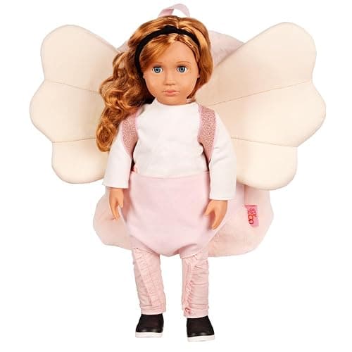 Our Generation – 18-Inch Doll Carrier with Adjustable Straps – Kids' Backpack in Pink – Interior Storage Pockets – Travel Accessories for Children 3+ Years – Be Magical Doll Carrier Backpack thumbnail 5