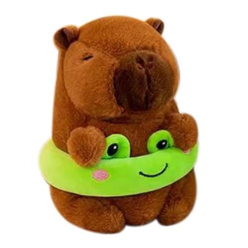 7.87 inch Capybara Plush, Costume Cute Capybara Unique and Perfect Fun Creative Home Décor Birthday (Brown) - Image 1