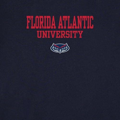 Campus Lab Florida Atlantic University Legacy Women's Cap Sleeve Baby Rib Crop Top thumbnail 3