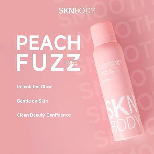 SKNBODY Hair Identifier Spray, Gentle Facial Hair Removal for Dermaplaning and Face Shaving, Peach Fuzz Remover and Dermaplane Tool Alternative, Skin-Safe and Easy to Use thumbnail 7