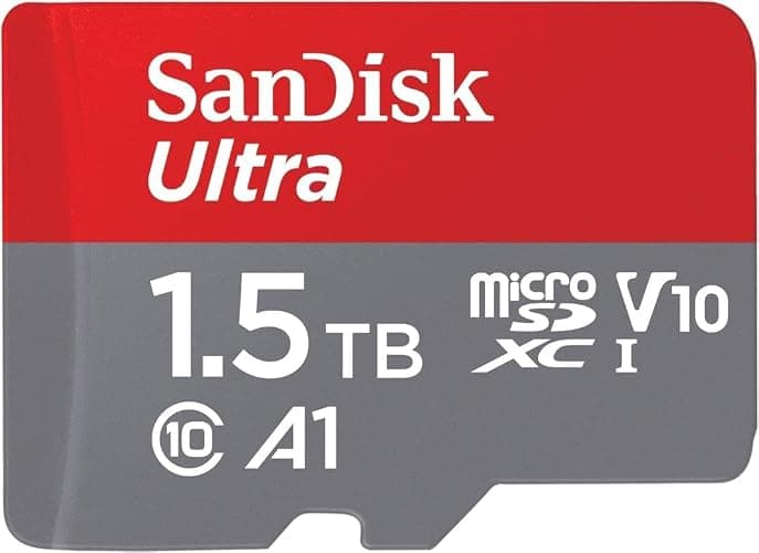 SanDisk 256GB Ultra microSDXC UHS-I Memory Card with Adapter – Up to 150MB/s with SanDisk MobileMate USB 3.0 microSD Card Reader - Image 1
