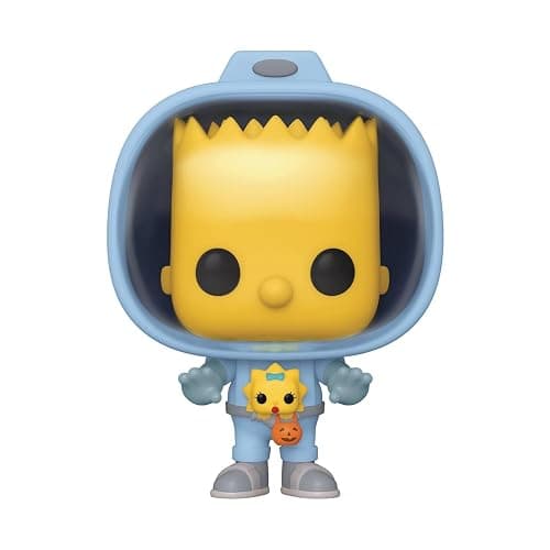 Funko Pop! Animation: Simpsons - Bart w/Chestburster Maggie, Multicolor, 3.75 inches (50138) - Image 1