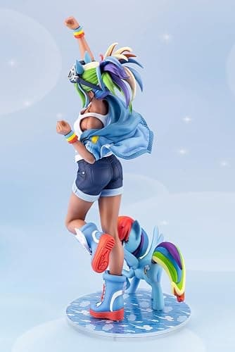 Kotobukiya My Little Pony Bishoujo Rainbow Dash 1/7 Scale PVC Painted Complete Figure thumbnail 10