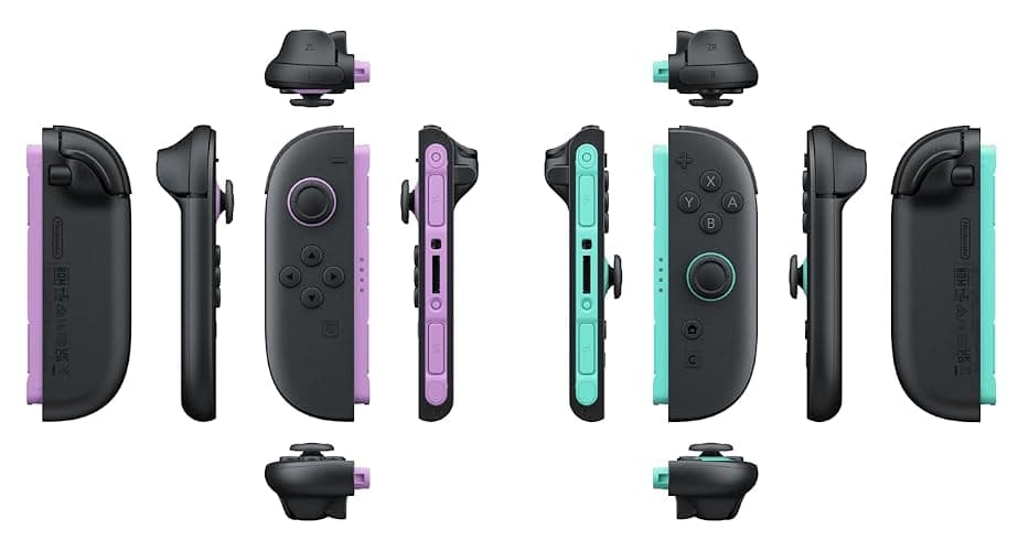 Nintendo Paire de manettes Joy-Con 2 gauche violet clair & droite vert clair Switch 2 thumbnail 8