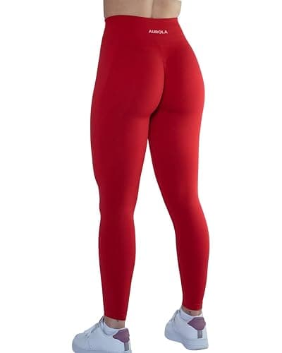 AUROLA Workout Leggings for Women Seamless Scrunch Tights Tummy Control Gym Fitness Girl Sport Active Yoga Pants thumbnail 7