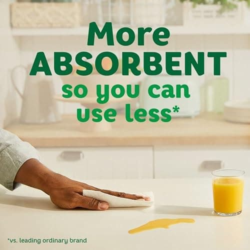 Bounty Select-A-Size Paper Towels, White, 8 Double Plus Rolls = 20 Regular Rolls thumbnail 2