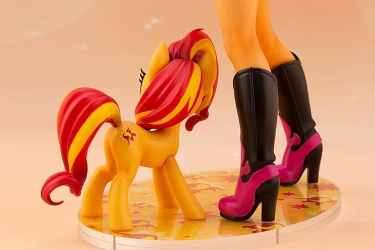 Kotobukiya My Little Pony Bishoujo Sunset Shimmer 1/7 Scale PVC Painted Complete Figure thumbnail 13