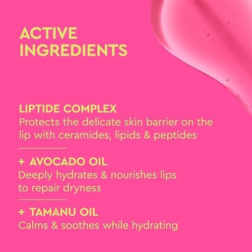 BYOMA Liptide pH Lip Oil - Glossy, Non-Sticky Gloss with pH Adaptive Tint - Peptide Lip Treatment with Peptides, Avocado & Tamanu Oils - Softens, Plumps, Hydrates - 0.16 oz thumbnail 4