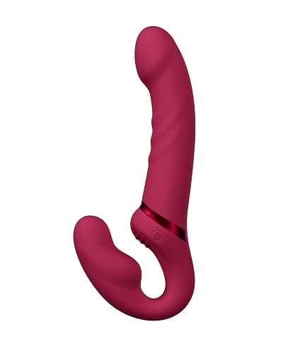 LOVENSE Lapis Strapless Strap on Dildos Double-Ended G Spot Vibrator with Flexible Bulb Vibrating Butt Plug Adult Toy & Game Remote Control Clitoral Stimulator Sex Toys for Women Lesbian Couple - Image 1